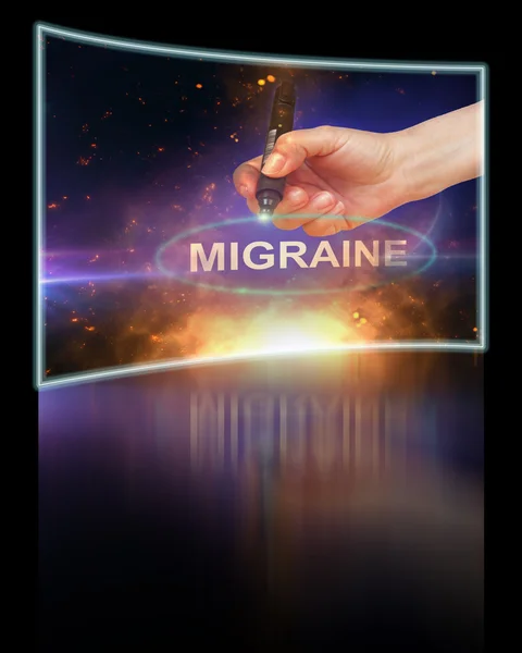 Migraine — Stockfoto