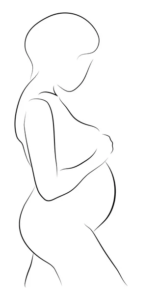 Pregnant woman — Stock Photo, Image