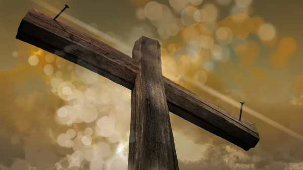 Wooden cross — Stock Photo, Image