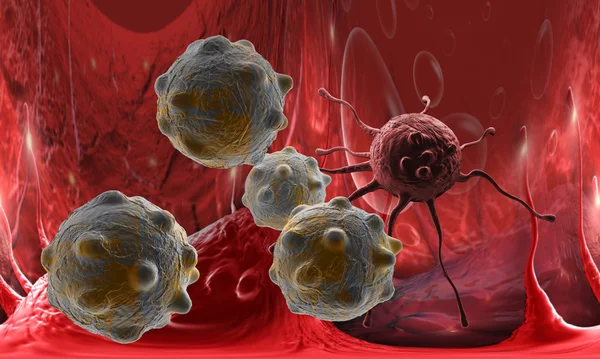 Cancer cell — Stock Photo, Image