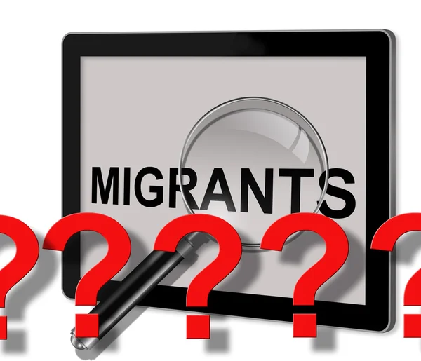 Migrants — Stock Photo, Image