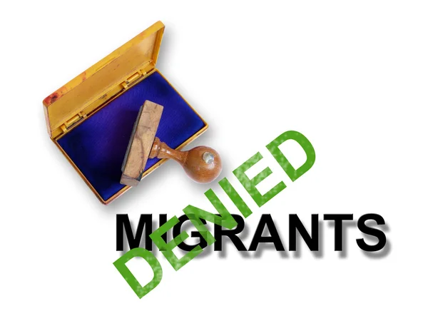 Migrants — Stock Photo, Image