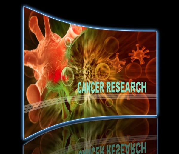 Investigação sobre o cancro — Fotografia de Stock