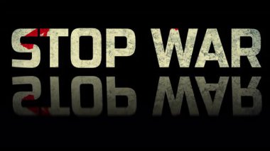 Kan lekesiyle savaş mesajını durdurun.