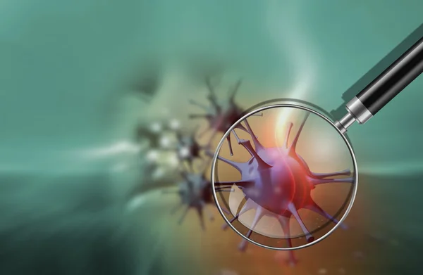 polen alerji kavram olarak sunulan 3D yazılım