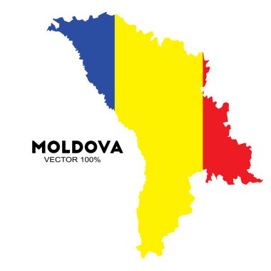 Moldova Cumhuriyeti haritası