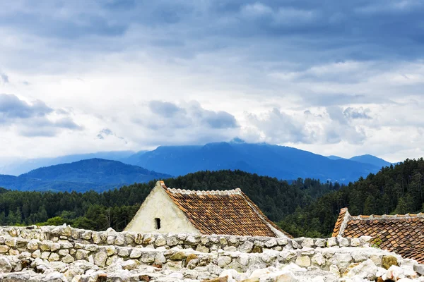 Beautiful View Mountains Cloudy Summer Day — Stock Photo, Image