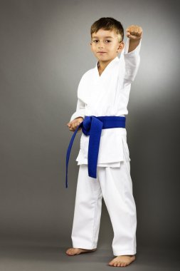 küçük çocuk eğitim karate 