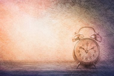 Retro çalar saat duvar