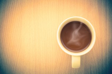 sıcak kahve fincanı