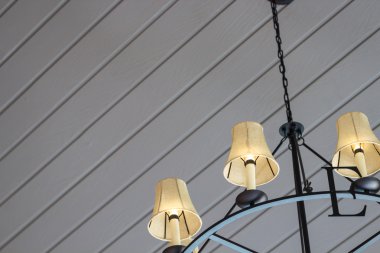 Modern tavan tavan konut ev Modern lambalar.