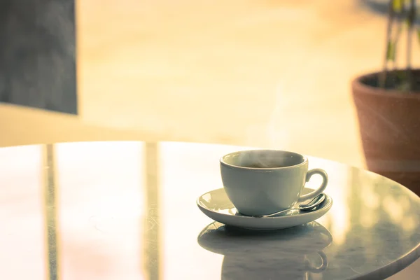 Taza de café Primer plano — Foto de Stock