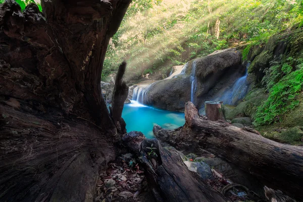 Cascata di Erawan Thailandia — Foto Stock