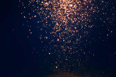 Bokeh elmas tozundan soyut arkaplan