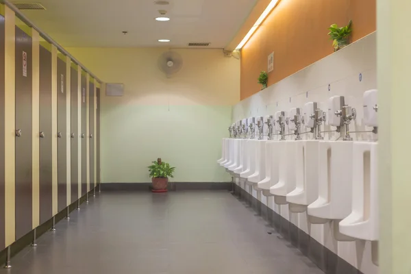 Toilet room public men — Stock Photo, Image