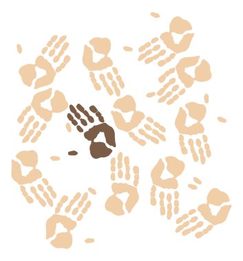 tonda cilt el parmak