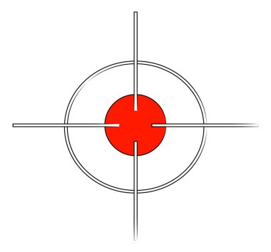 Crosshair ile hedef - vektör