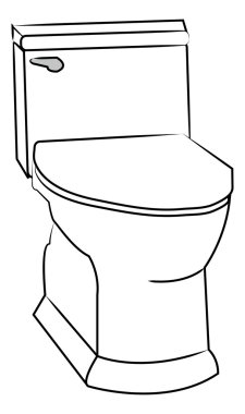 tuvalet illüstrasyon