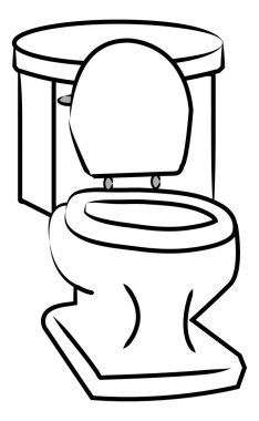 tuvalet illüstrasyon