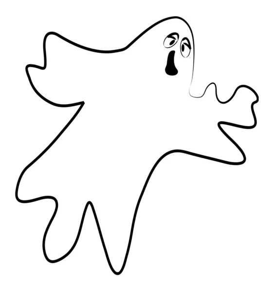Aperçu du fantôme — Image vectorielle