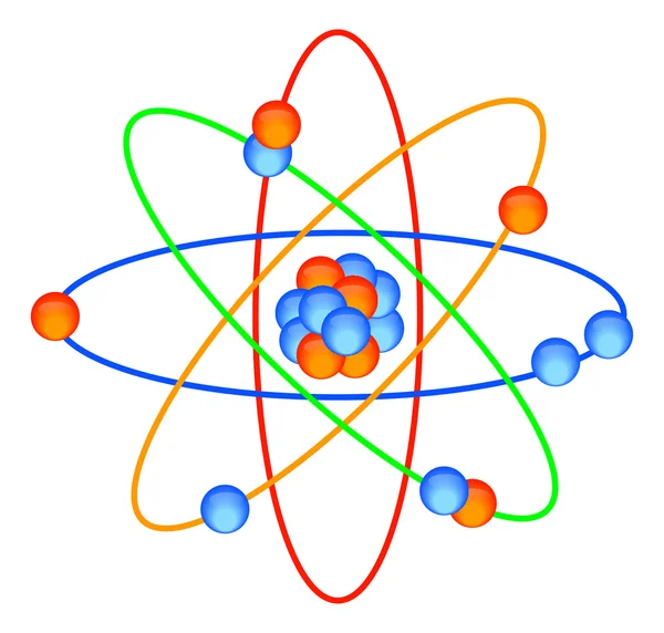 Electrón molecular — Vector de stock