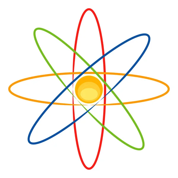 Moleküler elektron — Stok Vektör