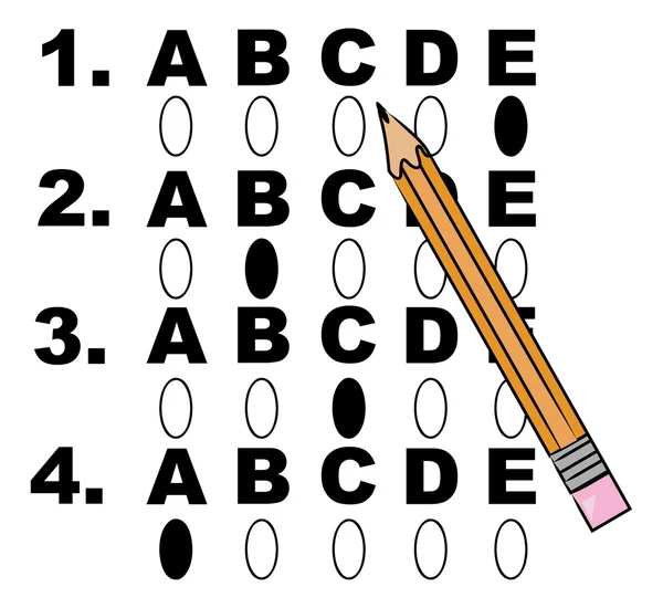 Více volba stylu test — Stockový vektor