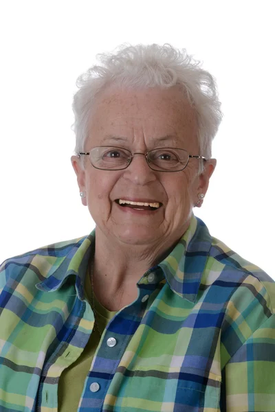 Happy senior woman — Stock Photo, Image