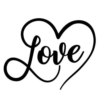 Boho kalp şeklinde dövme mürekkebi. Güzel bir yazı alıntısı. El yazısı dövme, mürekkep tasarımı ya da tebrik kartı. Modern vektör sanatı. Sevgililer Günü çift yıldönümü hediyesi.