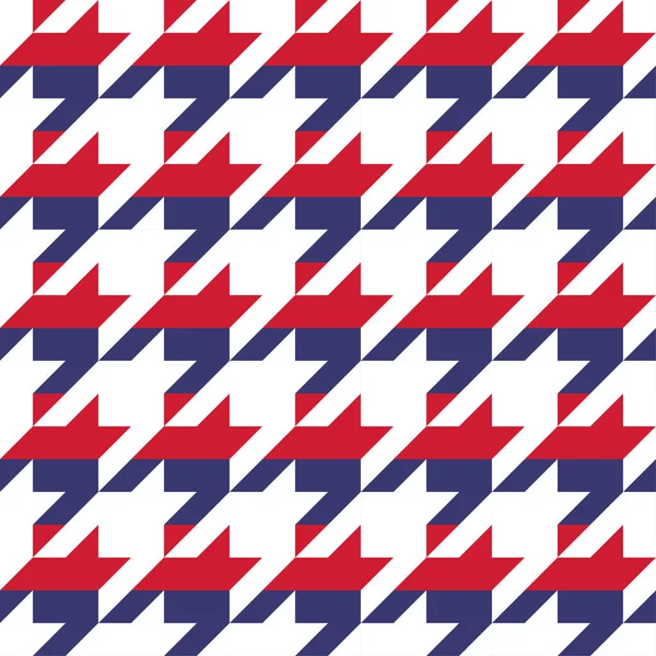 米国色の何百ものパターンデザイン 面白い描画シームレスなセロトパターン ポスターやTシャツのテキスタイルグラフィックデザイン 壁紙包装紙 独立記念日 赤白青 — ストックベクタ