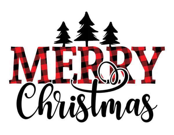 Mutlu Noeller, Mutlu Noeller. Kırmızı ve siyah ekose İskoç bufalo desenli mesaj. Noel ya da diğer hediyeler için tebrik kartı yazıları. Xmas tebrik kartları, davetiyeler.