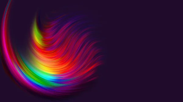 Abstract Colorful Background Soft Fluid Animation. Twisted gradient wavy twirls 3D. Fractal geometric motion. Patterns motion background with Titles. Logo banner. Oblique and straight lines.