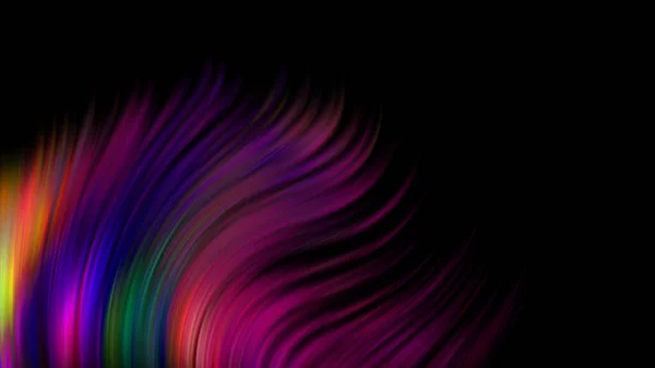Abstract Colorful Background Soft Fluid Animation. Twisted gradient wavy twirls 3D. Fractal geometric motion. Patterns motion background with Titles. Logo banner. Oblique and straight lines.