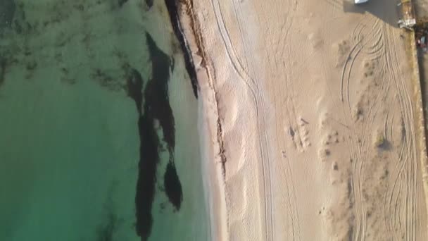 Aérea de la costa oceánica — Vídeos de Stock