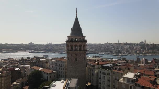 Galata Tower Istanbul — Stock Video