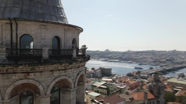 Galata torony Isztambul — Stock videók