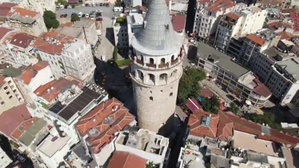 Galata-Turm Istanbul — Stockvideo