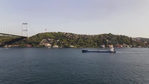 해상 운송 선박 드론 의견 해 — 비디오