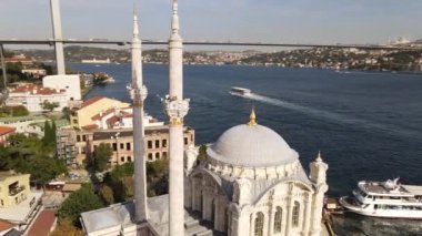 Ortakoy Camii İstanbul Boğazı Köprüsü