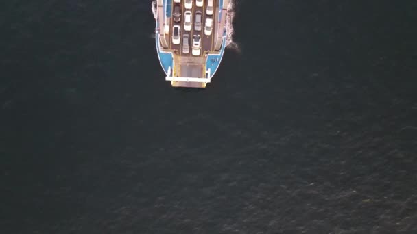 Statek transportu morskiego — Wideo stockowe