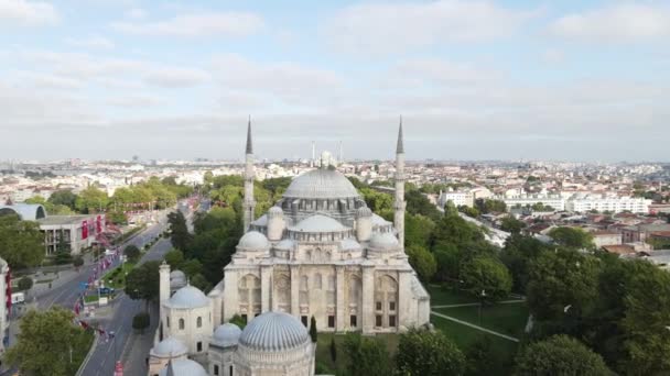 Mesquita histórica de Sehzade em istanbul — Vídeo de Stock