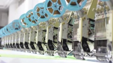 Endüstriyel dikiş makineleri Tekstil Fabrikası