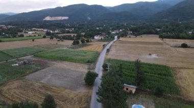 Hava Görüntülü Kırsal Köy
