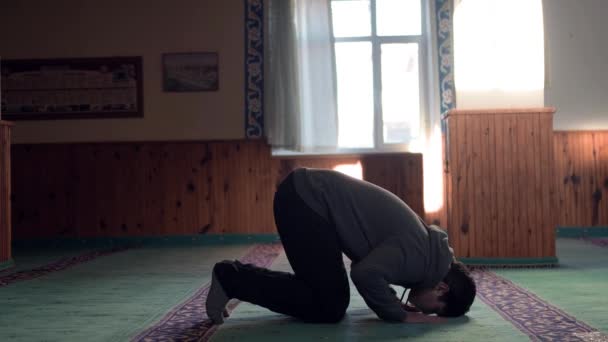 Mesquita de oração islâmica masjid — Vídeo de Stock