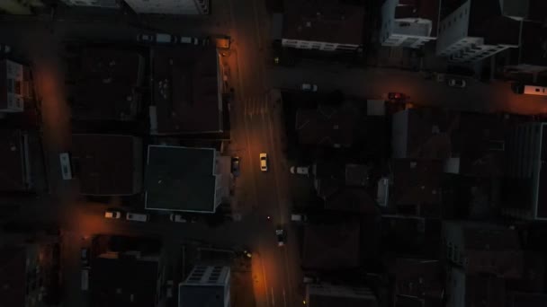 空中无人驾驶黑人车辆跟踪 — 图库视频影像