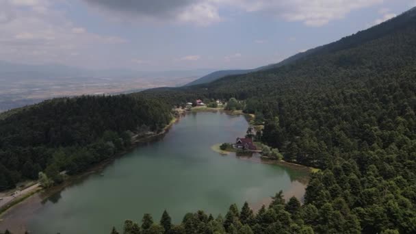 Naturel National Lake Park Aerial View — Stok Video