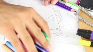 Üniversite öğrenci boyama projesi