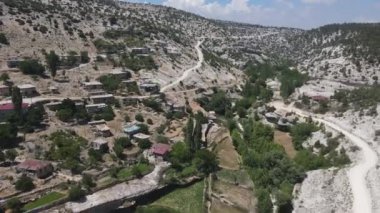 Eski köy yeşil Vadi insansız hava aracı