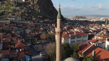 İslam Camii Minare Hava Dronu