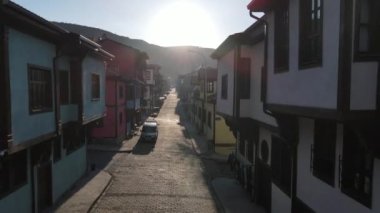 Hava aracı görünümü mimari binası